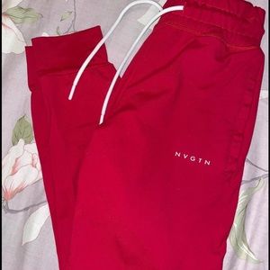 NVGTN Ruby Red joggers